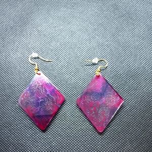 Custom Triangle Earrings